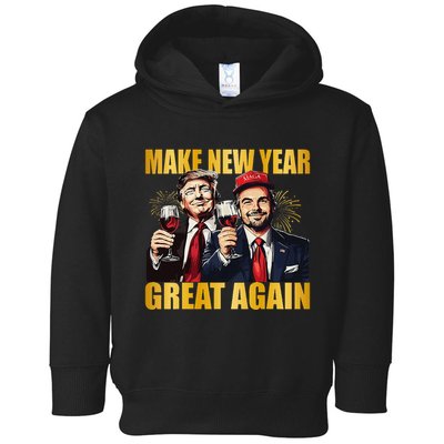 Trump Make New Year Great Again Happy New Years Eve Day Toddler Hoodie