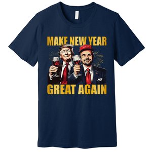 Trump Make New Year Great Again Happy New Years Eve Day Premium T-Shirt