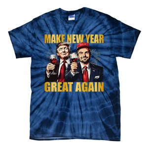 Trump Make New Year Great Again Happy New Years Eve Day Tie-Dye T-Shirt