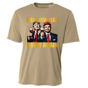 Trump Make New Year Great Again Happy New Years Eve Day Cooling Performance Crew T-Shirt