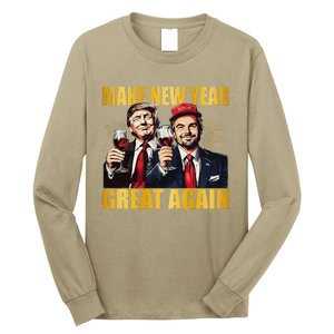 Trump Make New Year Great Again Happy New Years Eve Day Long Sleeve Shirt