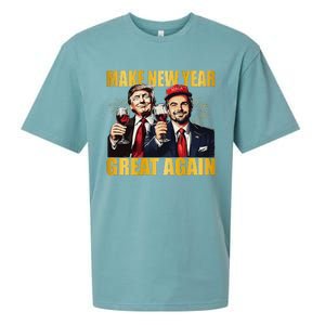 Trump Make New Year Great Again Happy New Years Eve Day Sueded Cloud Jersey T-Shirt