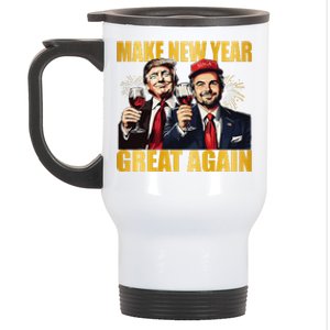 Trump Make New Year Great Again Happy New Years Eve Day Stainless Steel Travel Mug