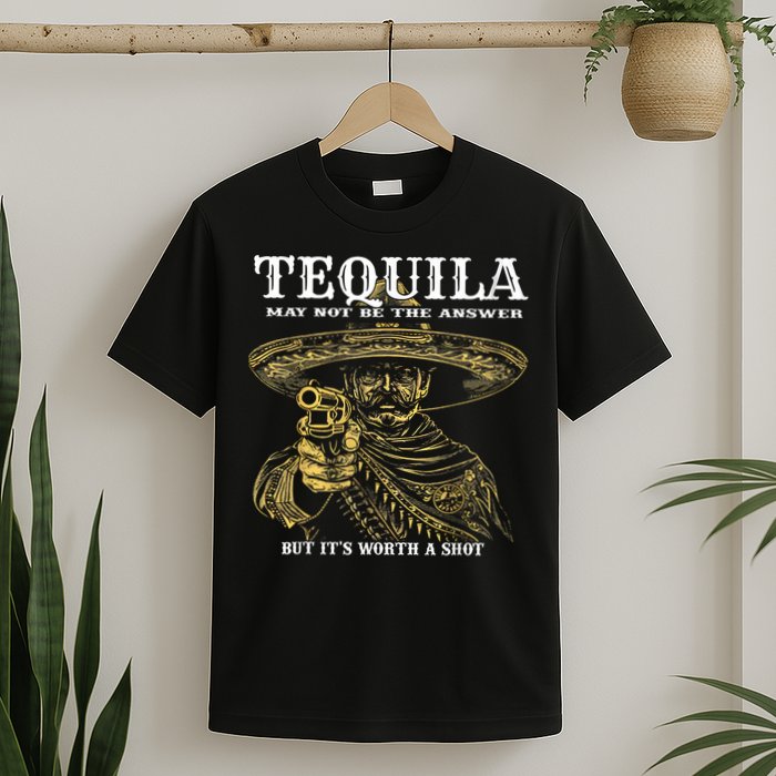 Tequila May Not Be The Answer But It’S Worth A Shot T-Shirt