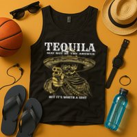 Tequila May Not Be The Answer But It’S Worth A Shot Tank Top