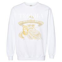 Tequila May Not Be The Answer But It’S Worth A Shot Garment-Dyed Sweatshirt