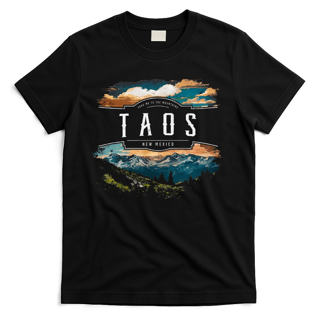 Taos Mountains New Mexico Hiking Outdoors Vintage T-Shirt