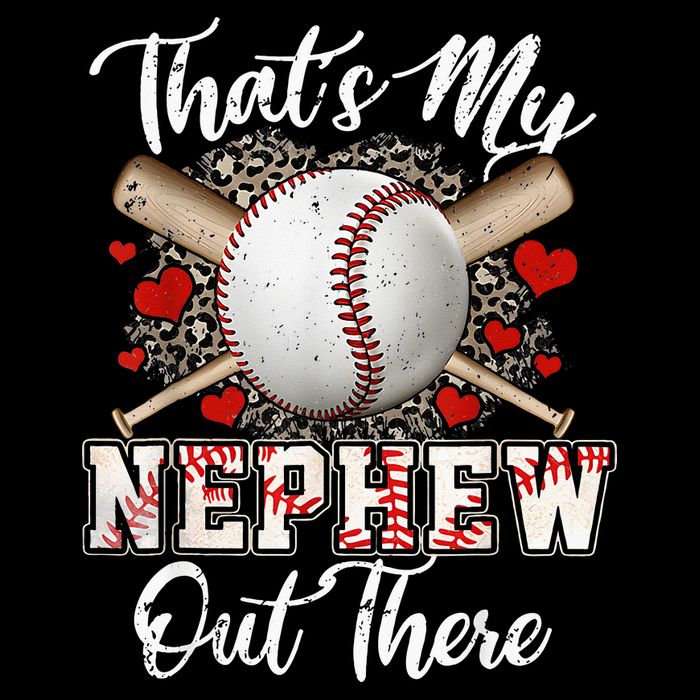 That's My Nephew Out There Baseball Aunt Auntie Mothers Day Cooling Performance Crew T-Shirt