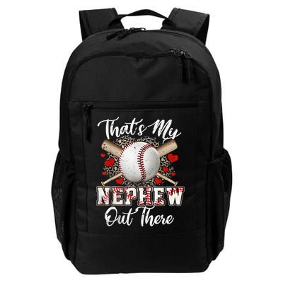 That's My Nephew Out There Baseball Aunt Auntie Mothers Day Backpack