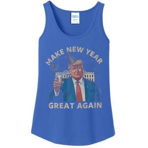 Trump Make New Year Great Again Happy New Years Eve Day 2025 Ladies Essential Tank