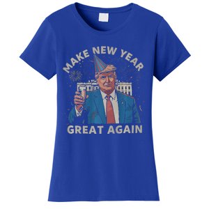 Trump Make New Year Great Again Happy New Years Eve Day 2025 Women's T-Shirt