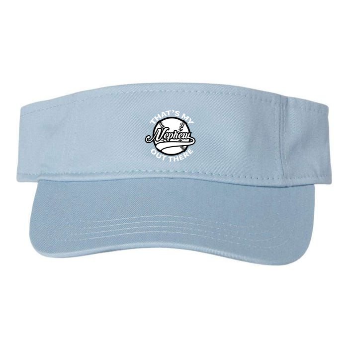 That's My Nephew Out There Baseball Auntie Uncle Visor