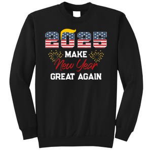 Trump Make New Year Great Again Happy New Years Eve Day 2025 Sweatshirt