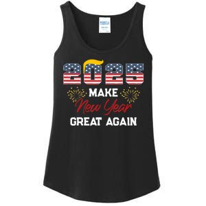 Trump Make New Year Great Again Happy New Years Eve Day 2025 Ladies Essential Tank