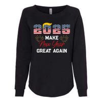 Trump Make New Year Great Again Happy New Years Eve Day 2025 Womens California Wash Sweatshirt