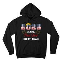 Trump Make New Year Great Again Happy New Years Eve Day 2025 Tall Hoodie