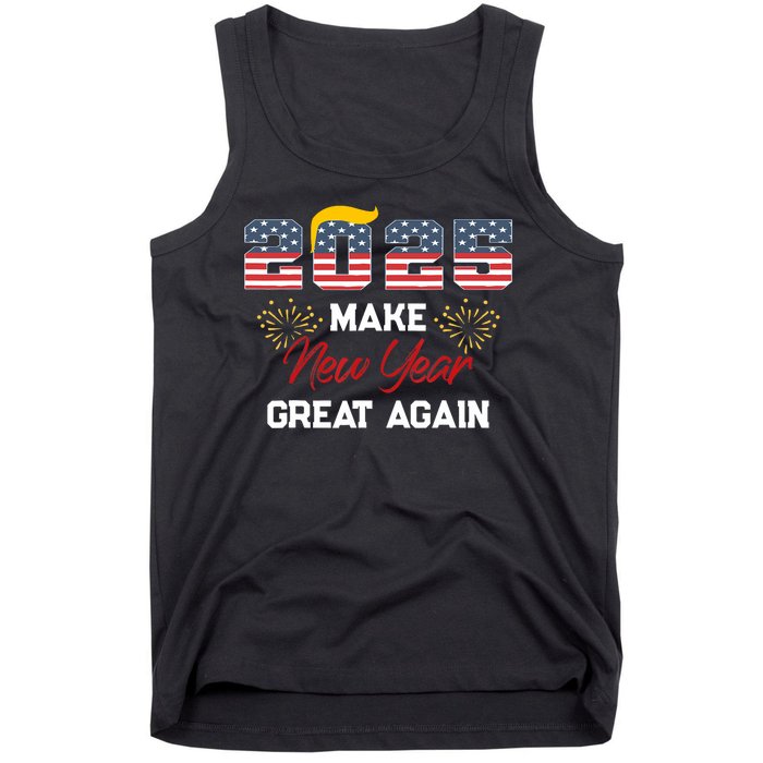 Trump Make New Year Great Again Happy New Years Eve Day 2025 Tank Top