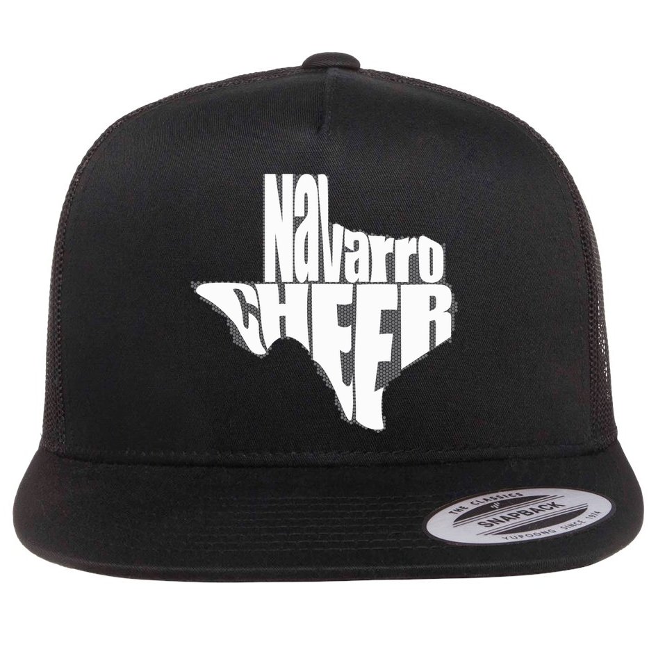 Texas Map Navarro Cheer Apparel Gift Navarro Cheer Gift Flat Bill Trucker Hat