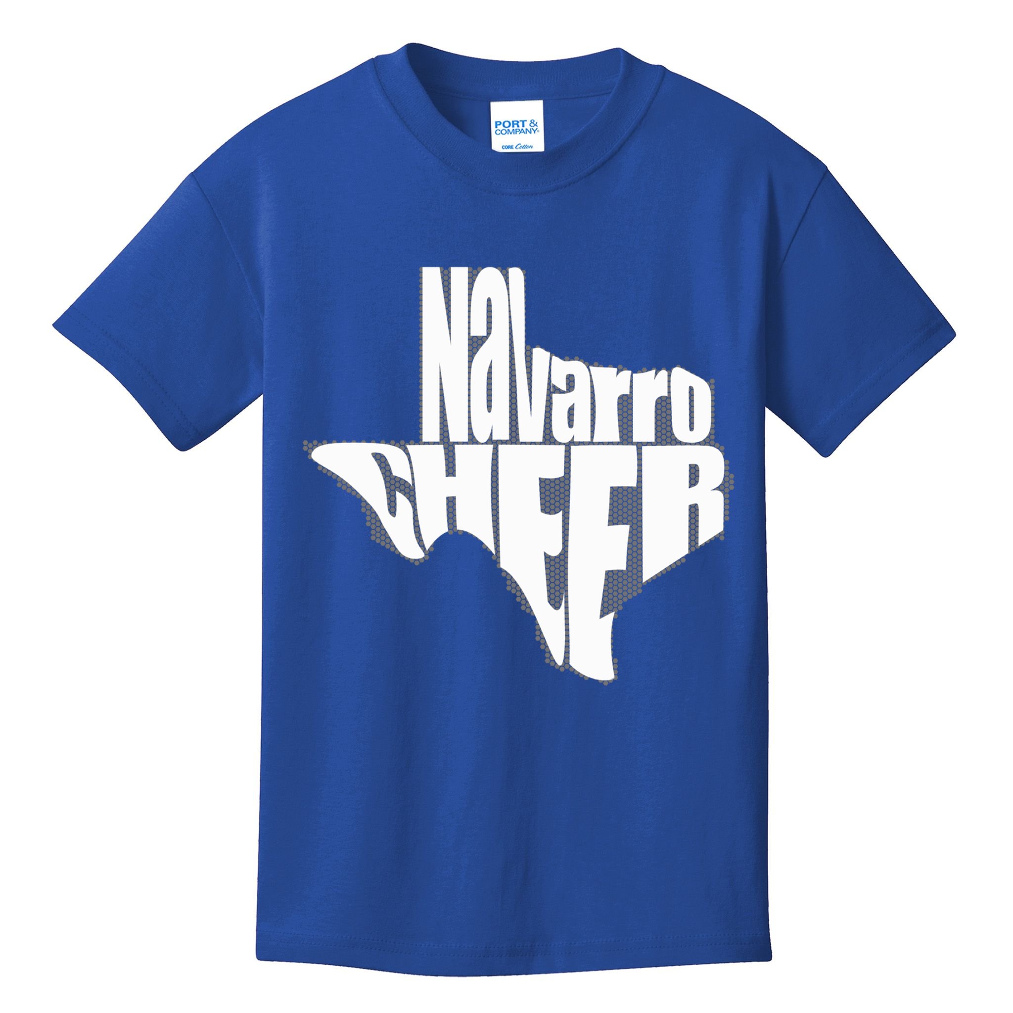 Texas Map Navarro Cheer Apparel Gift Navarro Cheer Gift Kids T-Shirt