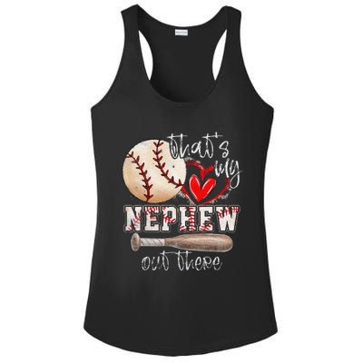 ThatS My Nephew Out There Baseball Aunt Auntie MotherS Day Ladies PosiCharge Competitor Racerback Tank