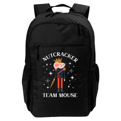 Team Mouse Nutcracker Christmas Dance Funny Soldier Daily Commute Backpack