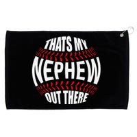 That's My Nephew Out There Baseball Aunt Auntie Mothers Day Grommeted Golf Towel