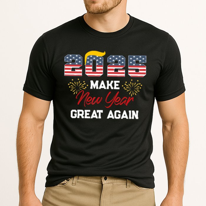 Trump Make New Year Great Again Happy New Years Eve Day 2025 Cooling Performance Crew T-Shirt