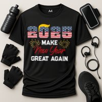 Trump Make New Year Great Again Happy New Years Eve Day 2025 Cooling Performance Crew T-Shirt