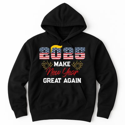 Trump Make New Year Great Again Happy New Years Eve Day 2025 Hoodie