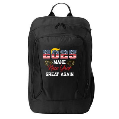 Trump Make New Year Great Again Happy New Years Eve Day 2025 City Backpack