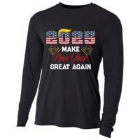 Trump Make New Year Great Again Happy New Years Eve Day 2025 Cooling Performance Long Sleeve Crew