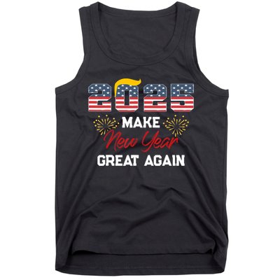 Trump Make New Year Great Again Happy New Years Eve Day 2025 Tank Top