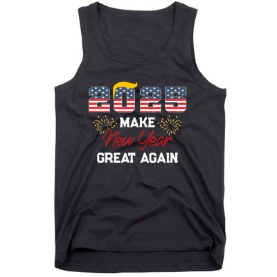 Trump Make New Year Great Again Happy New Years Eve Day 2025 Tank Top