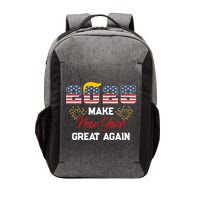 Trump Make New Year Great Again Happy New Years Eve Day 2025 Vector Backpack
