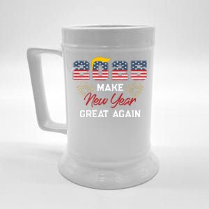 Trump Make New Year Great Again Happy New Years Eve Day 2025 Beer Stein