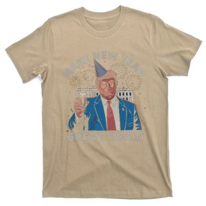 Trump Make New Year Great Again Happy New Years Eve Day 2025 T-Shirt