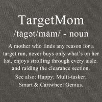 Target Mom Noun Cotton Canvas Backpack