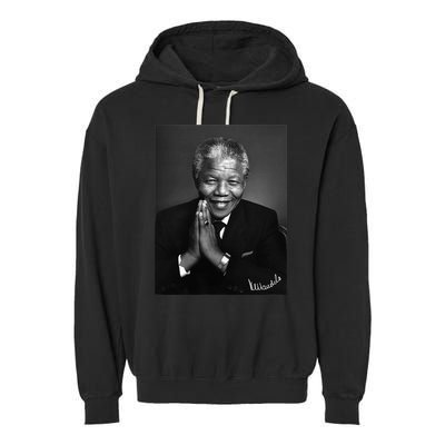 Tata Madiba Nelson Mandela Signature Collection Garment-Dyed Fleece Hoodie