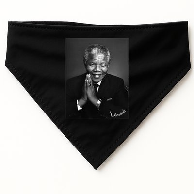 Tata Madiba Nelson Mandela Signature Collection USA-Made Doggie Bandana
