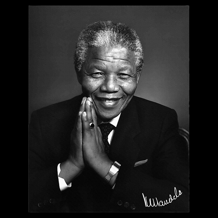 Tata Madiba Nelson Mandela Signature Collection Cooling Performance Crew T-Shirt