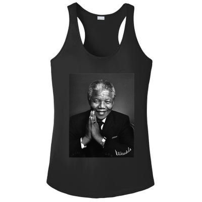 Tata Madiba Nelson Mandela Signature Collection Ladies PosiCharge Competitor Racerback Tank