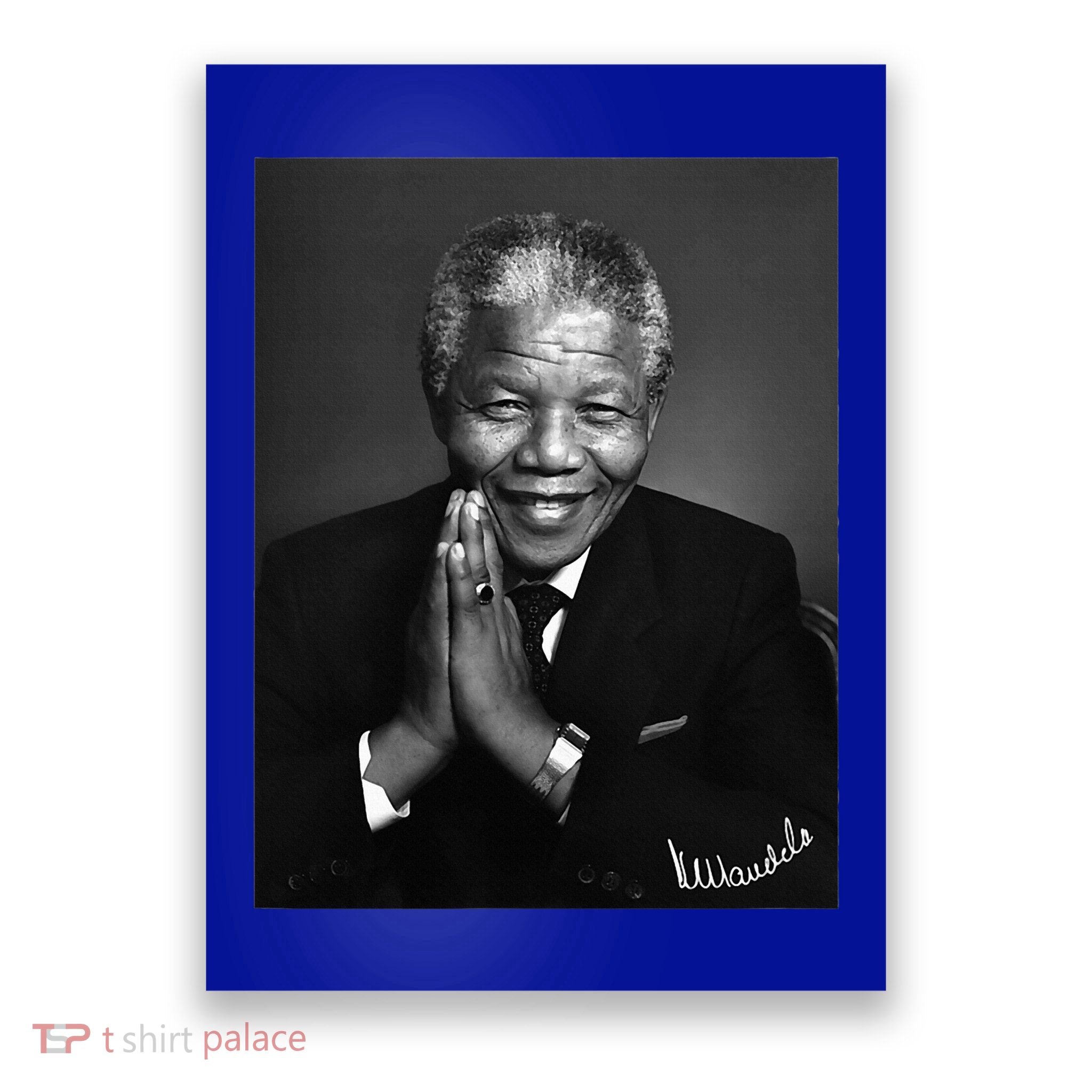 Tata Madiba Nelson Mandela Signature Collection Poster