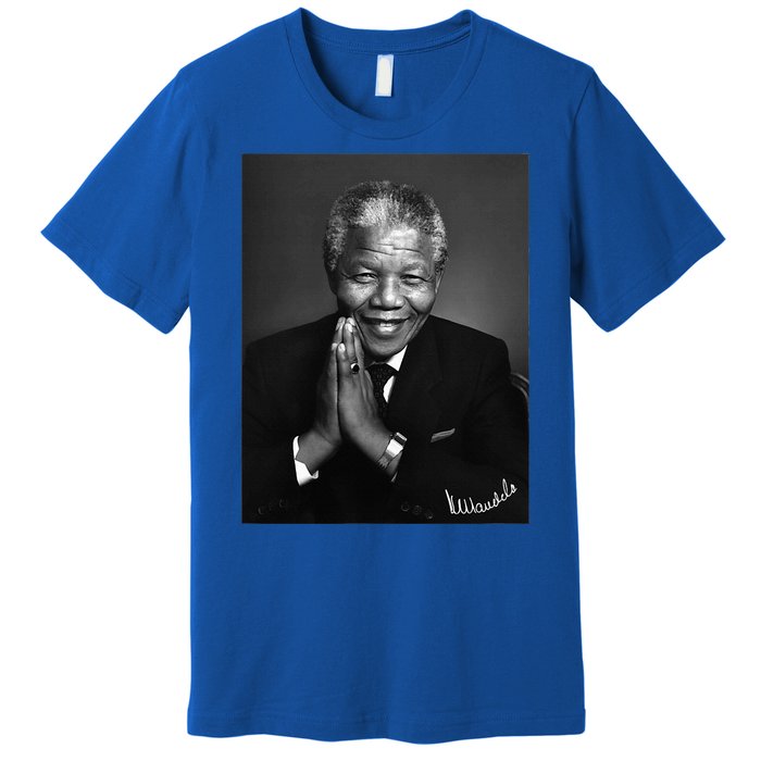 Tata Madiba Nelson Mandela Signature Collection Premium T-Shirt