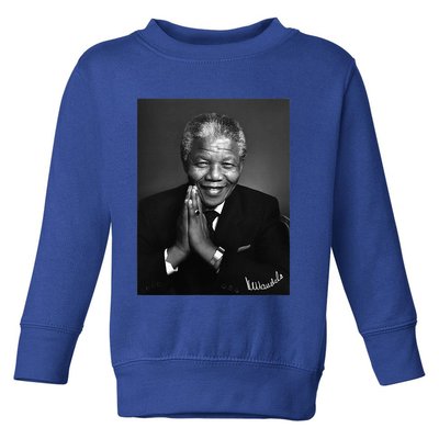 Tata Madiba Nelson Mandela Signature Collection Toddler Sweatshirt
