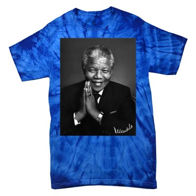 Tata Madiba Nelson Mandela Signature Collection Tie-Dye T-Shirt