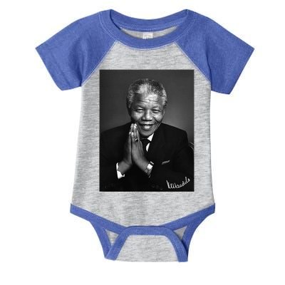 Tata Madiba Nelson Mandela Signature Collection Infant Baby Jersey Bodysuit