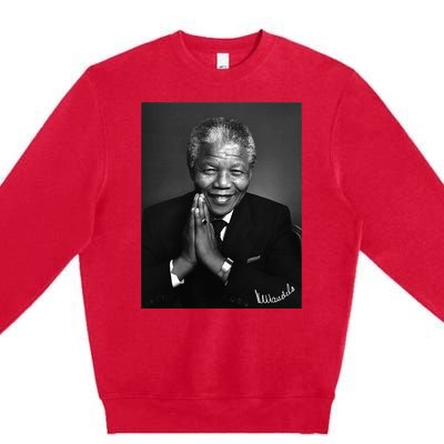 Tata Madiba Nelson Mandela Signature Collection Premium Crewneck Sweatshirt