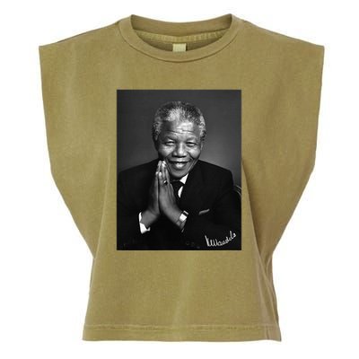 Tata Madiba Nelson Mandela Signature Collection Garment-Dyed Women's Muscle Tee