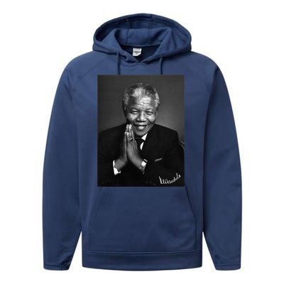 Tata Madiba Nelson Mandela Signature Collection Performance Fleece Hoodie