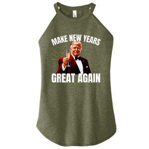 Trump Make New Year Great Again Happy New Years Eve Day 2025 Women's Perfect Tri Rocker Tank